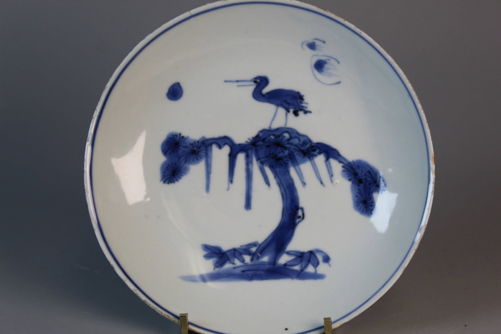 Chinese Blue and White Porcelain Dish (1 of 8)