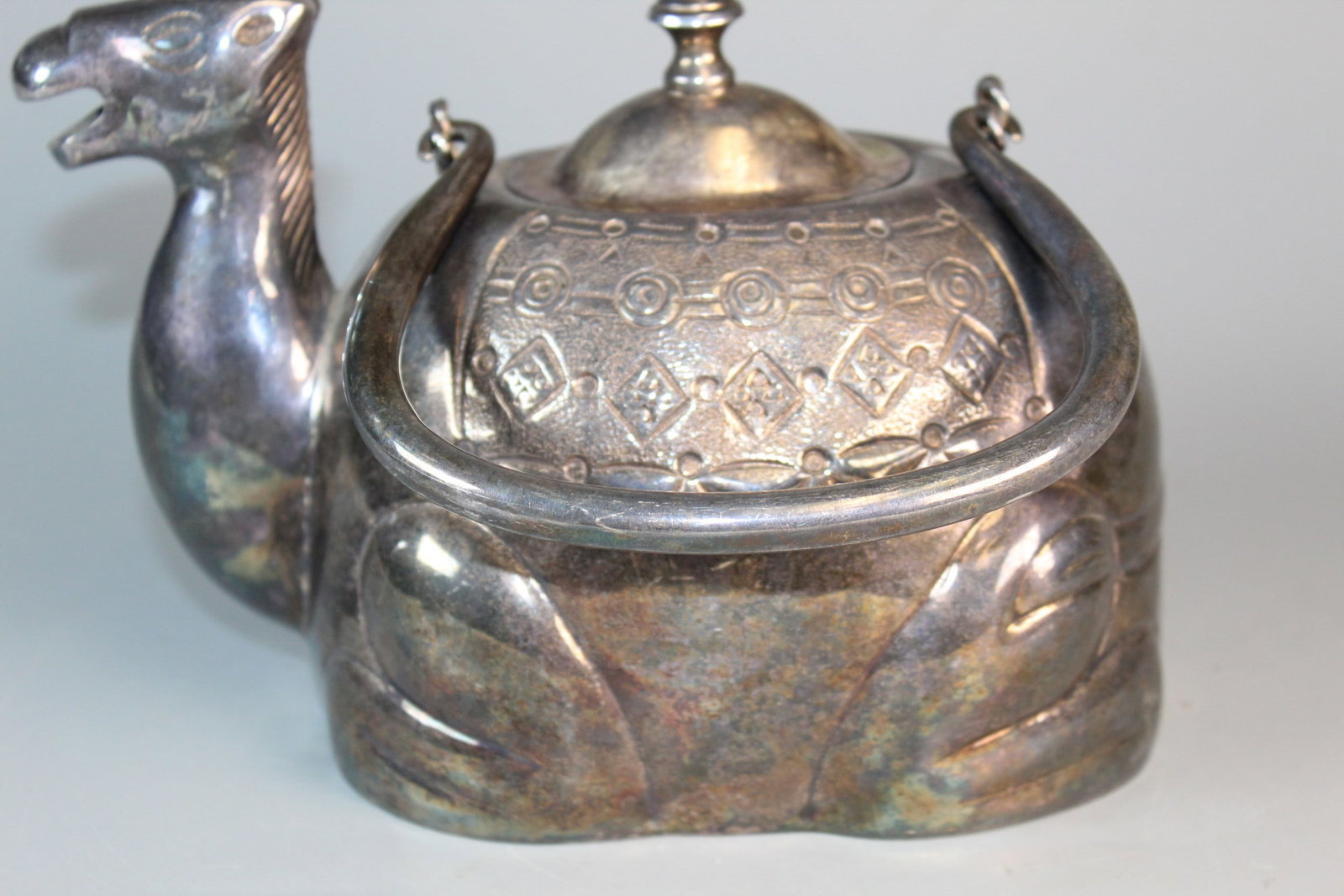 Silver Plated Camel Teapot - 3