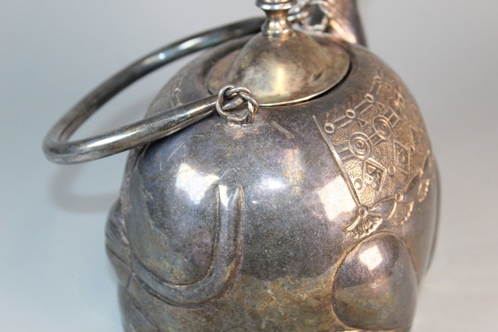 Silver Plated Camel Teapot - 4