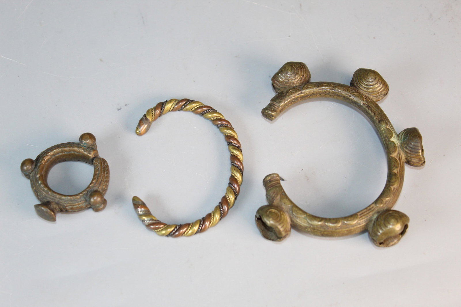 Asian Bronze Jewelry Lot (1 of 9)