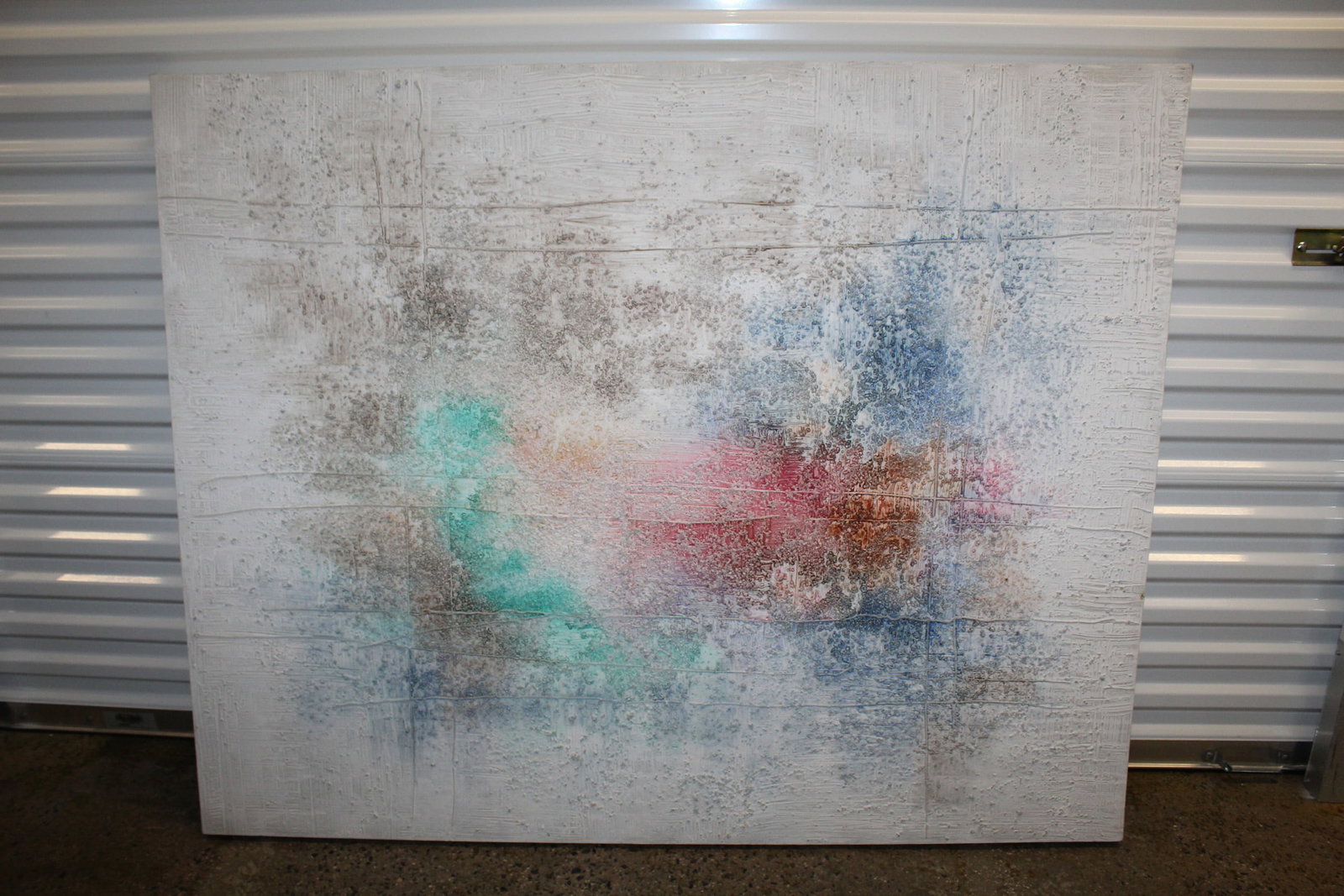 Sand Abstract Painting Mixed Media on Canvas (1 of 15)