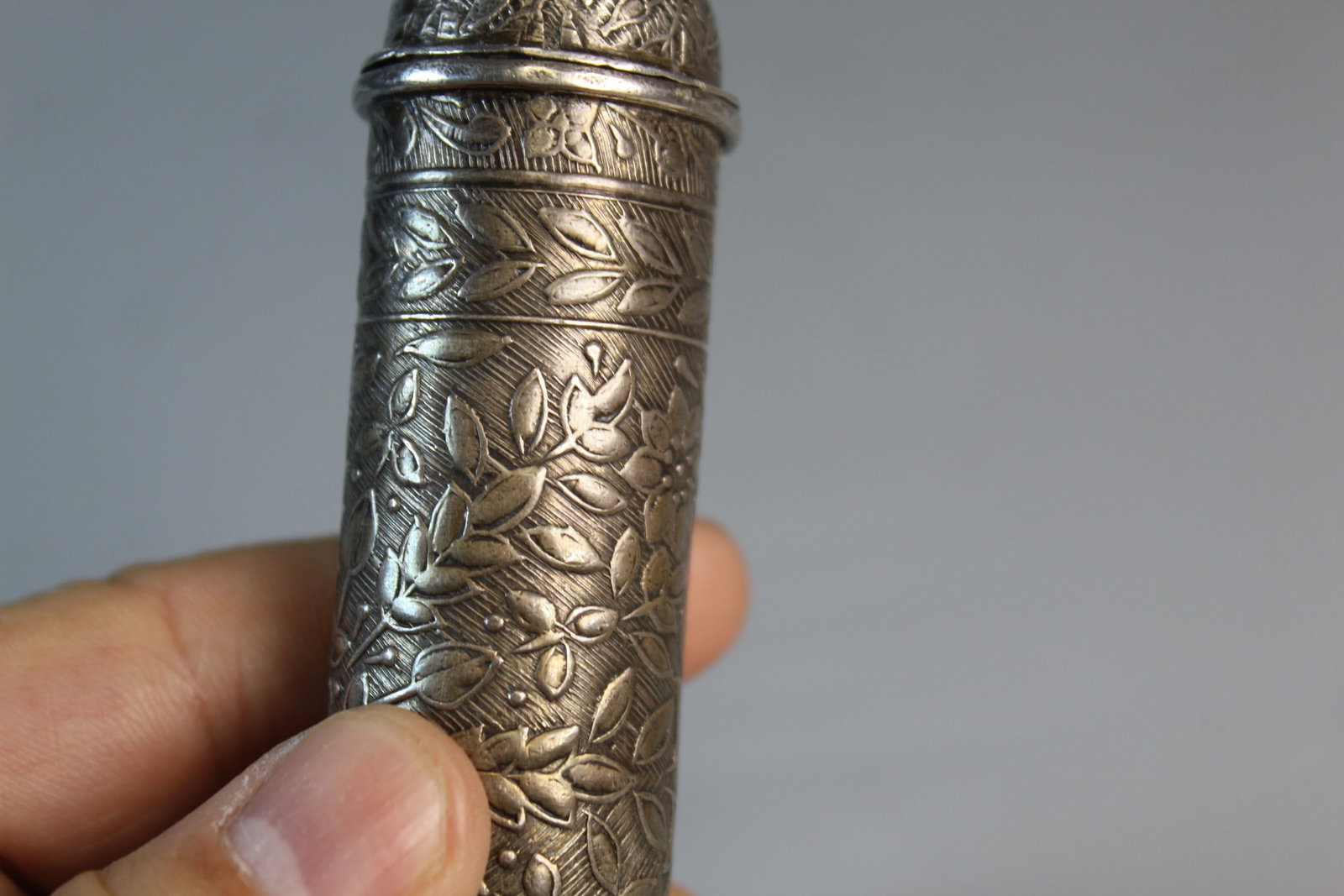 Persian Silve Scroll Holder - 3