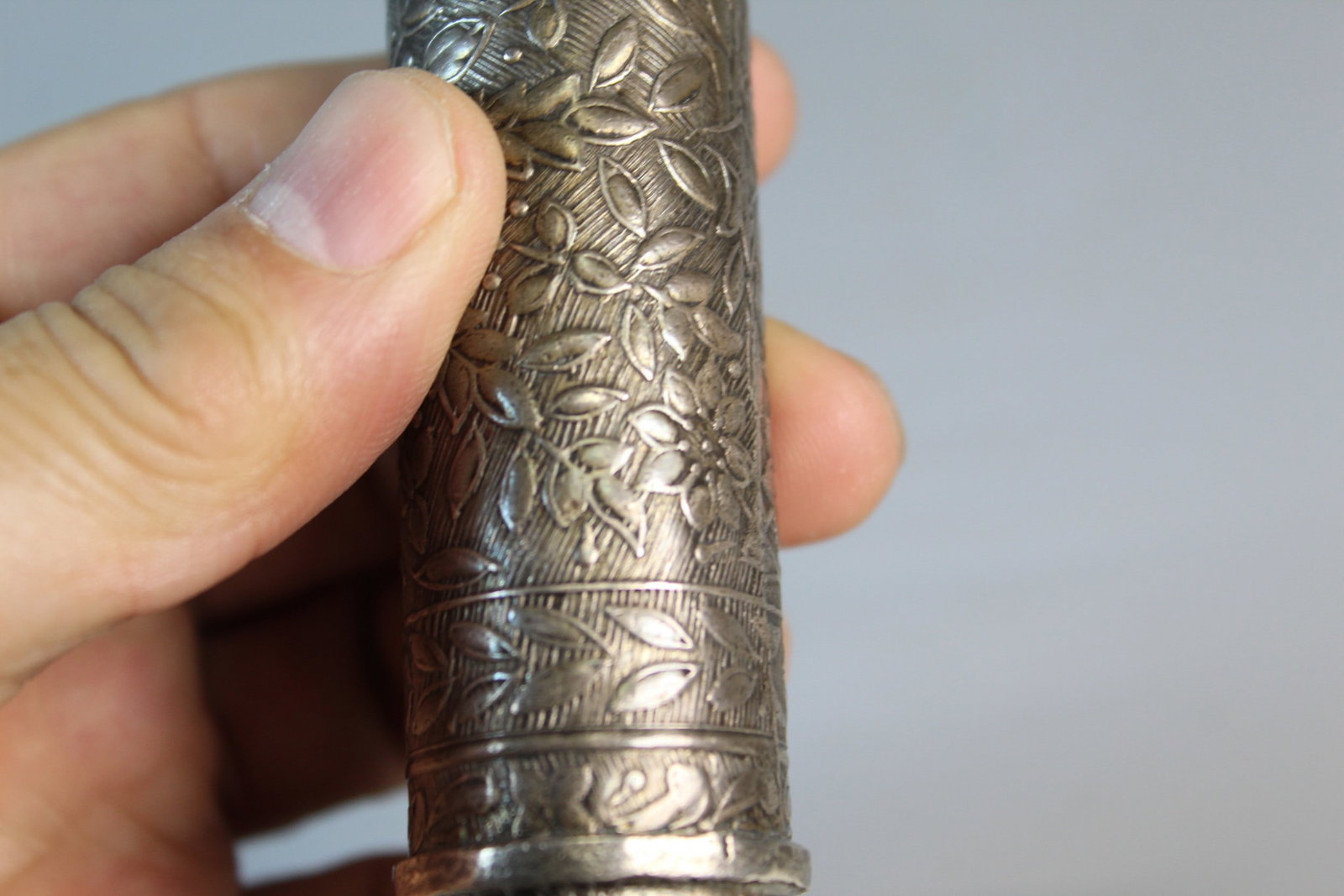 Persian Silve Scroll Holder - 4