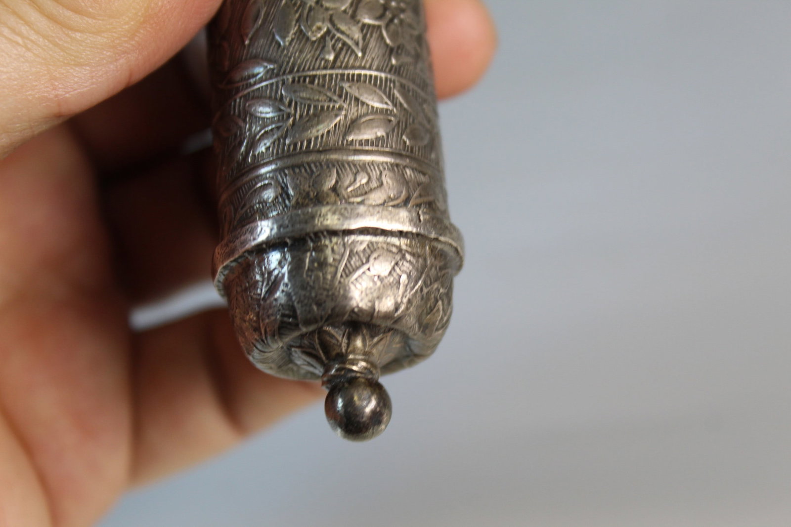 Persian Silve Scroll Holder - 5