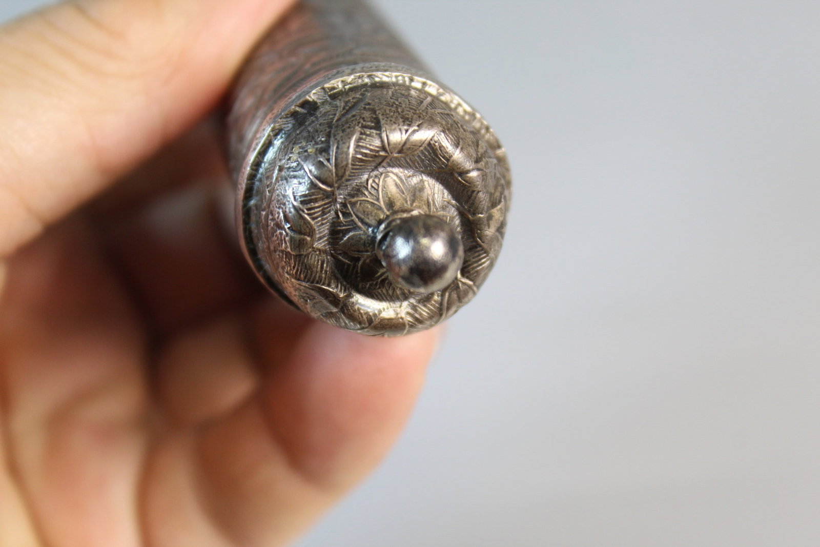 Persian Silve Scroll Holder - 6