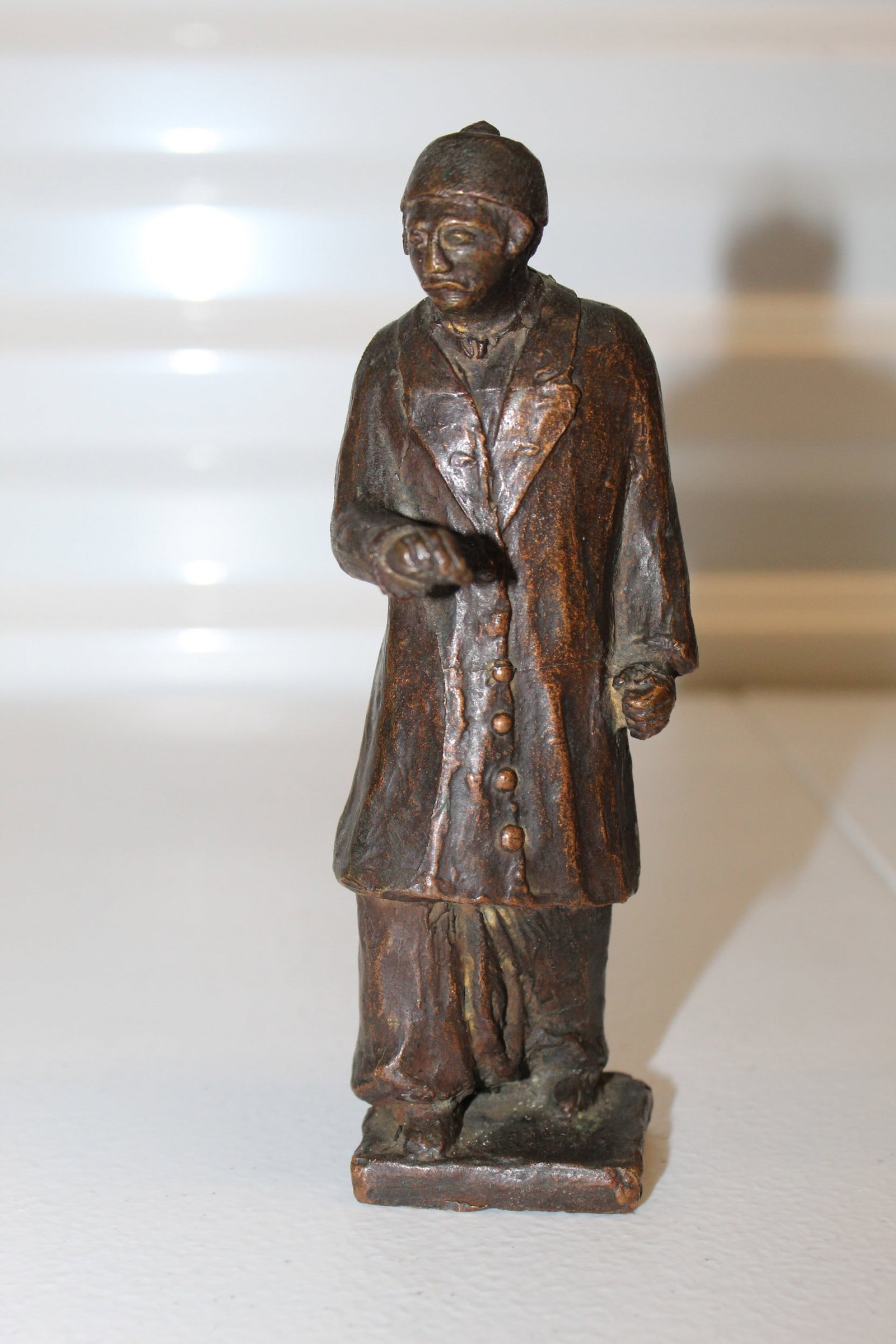 Bronze Figure: Bronze Figure. H 6".