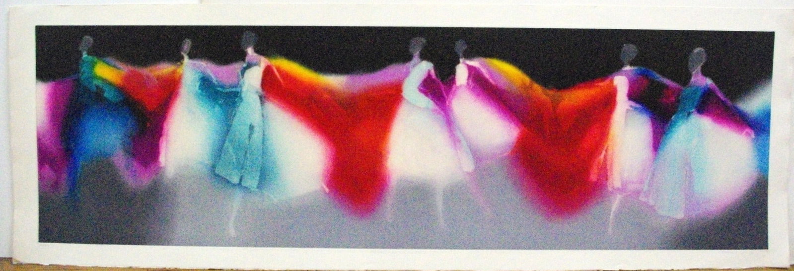 Jean Richardson "Theme and Variation" signed limited edition collograph etching (1 of 4)