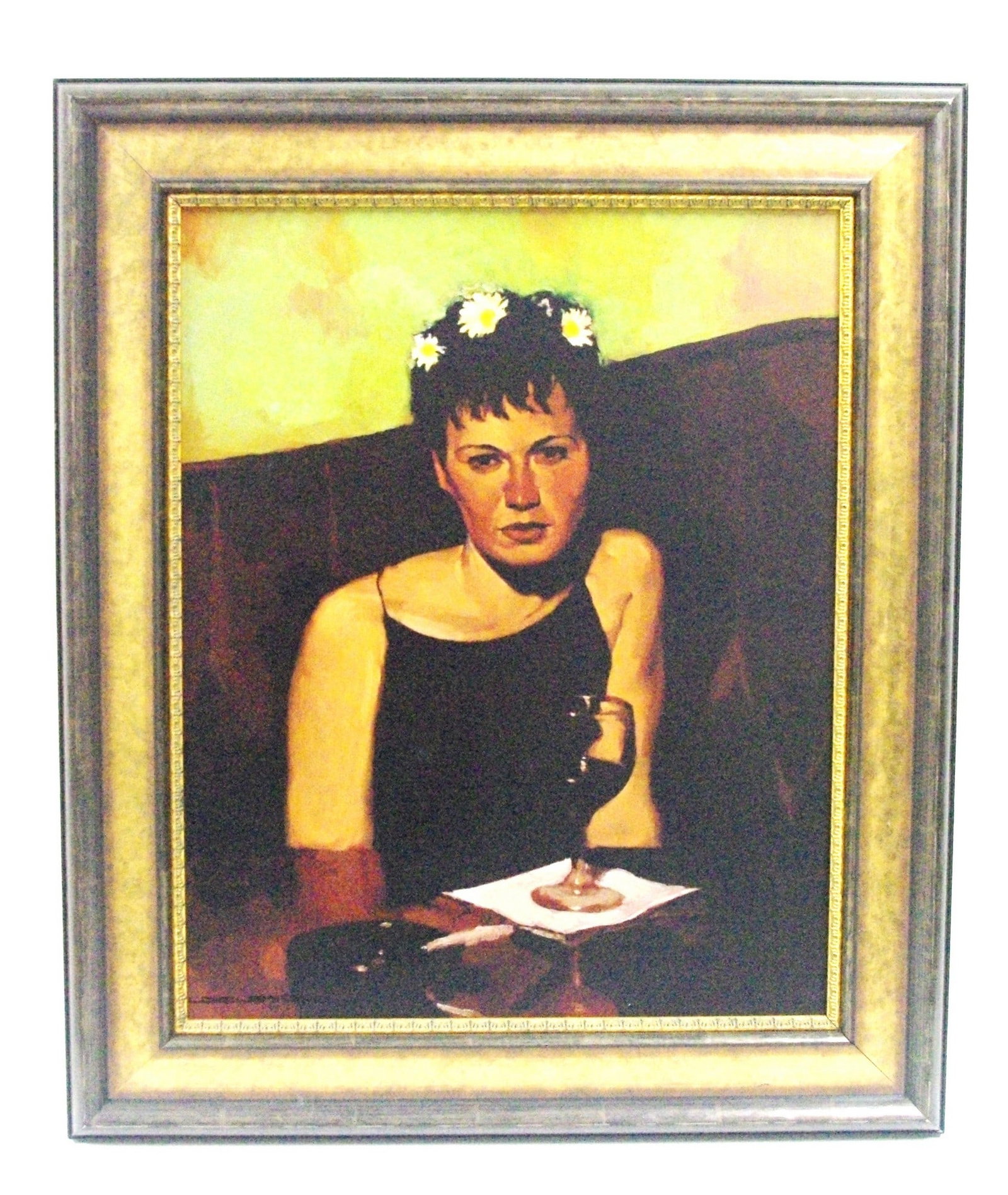 Joseph Lorusso "A Good Merlot" signed limited edition mixed media (1 of 2)