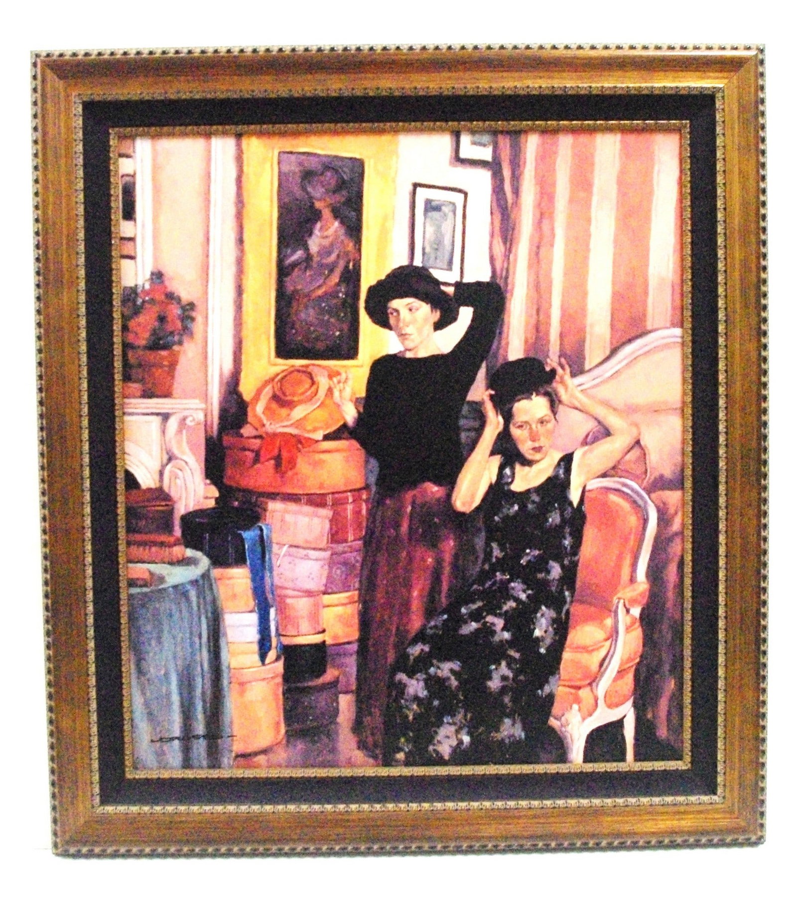 Joseph Lorusso "A Perfect Fit" signed limited edition mixed media (1 of 2)