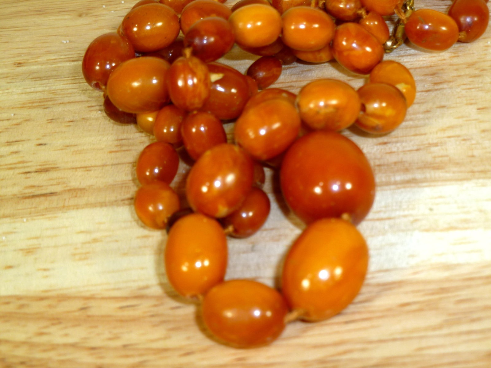 Amber Beads Necklace - 3