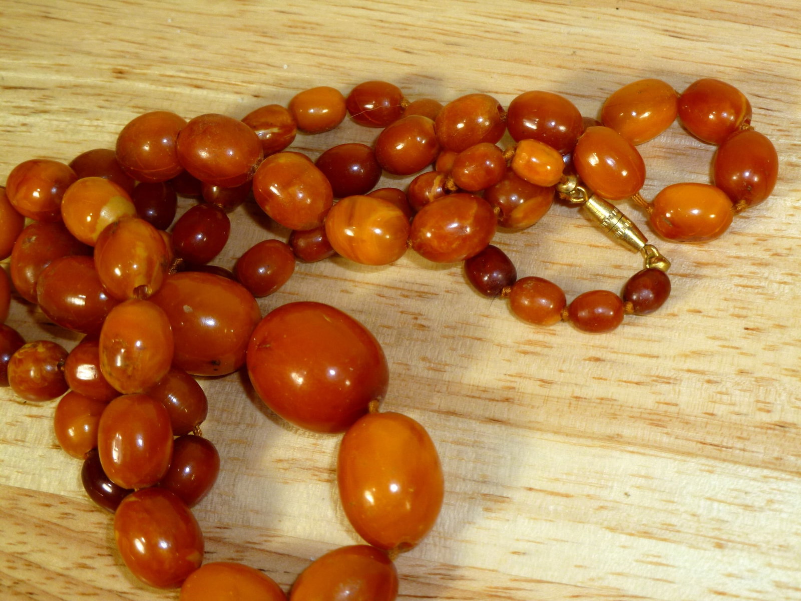 Amber Beads Necklace - 4