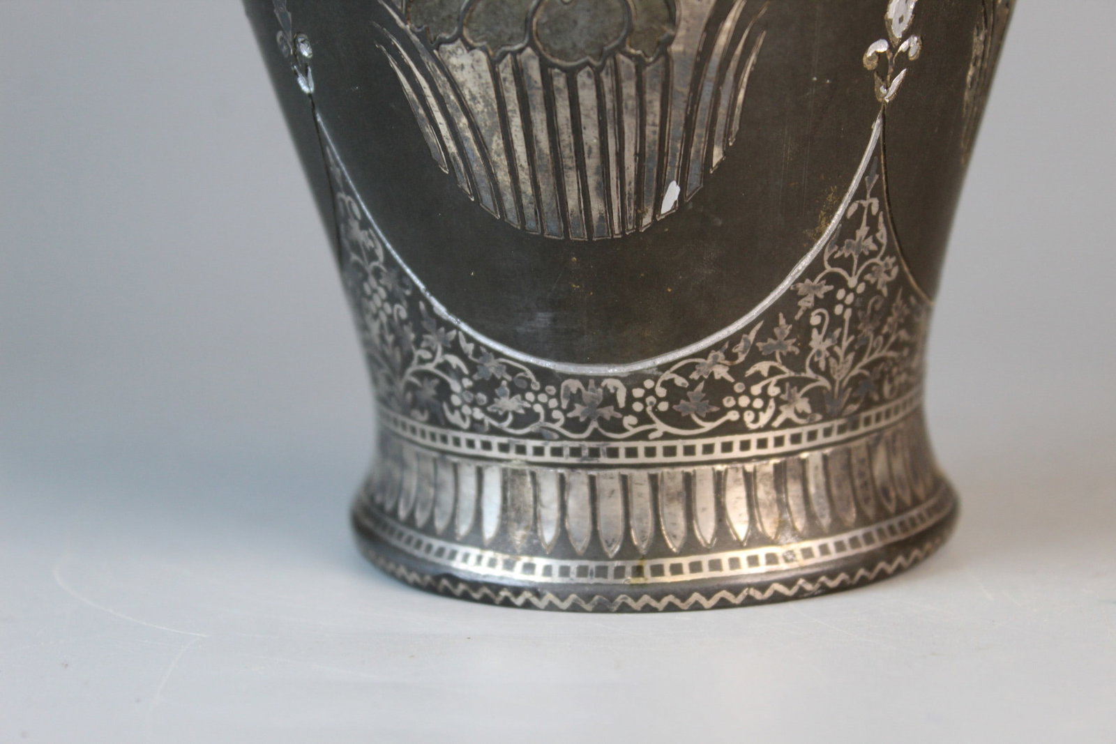 Pewter Wall Vase - 2