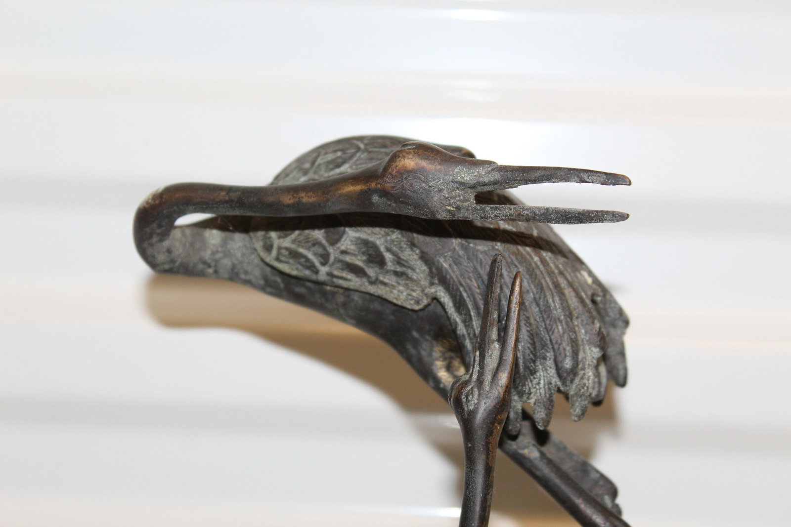 Bronze Cranes Statue - 2