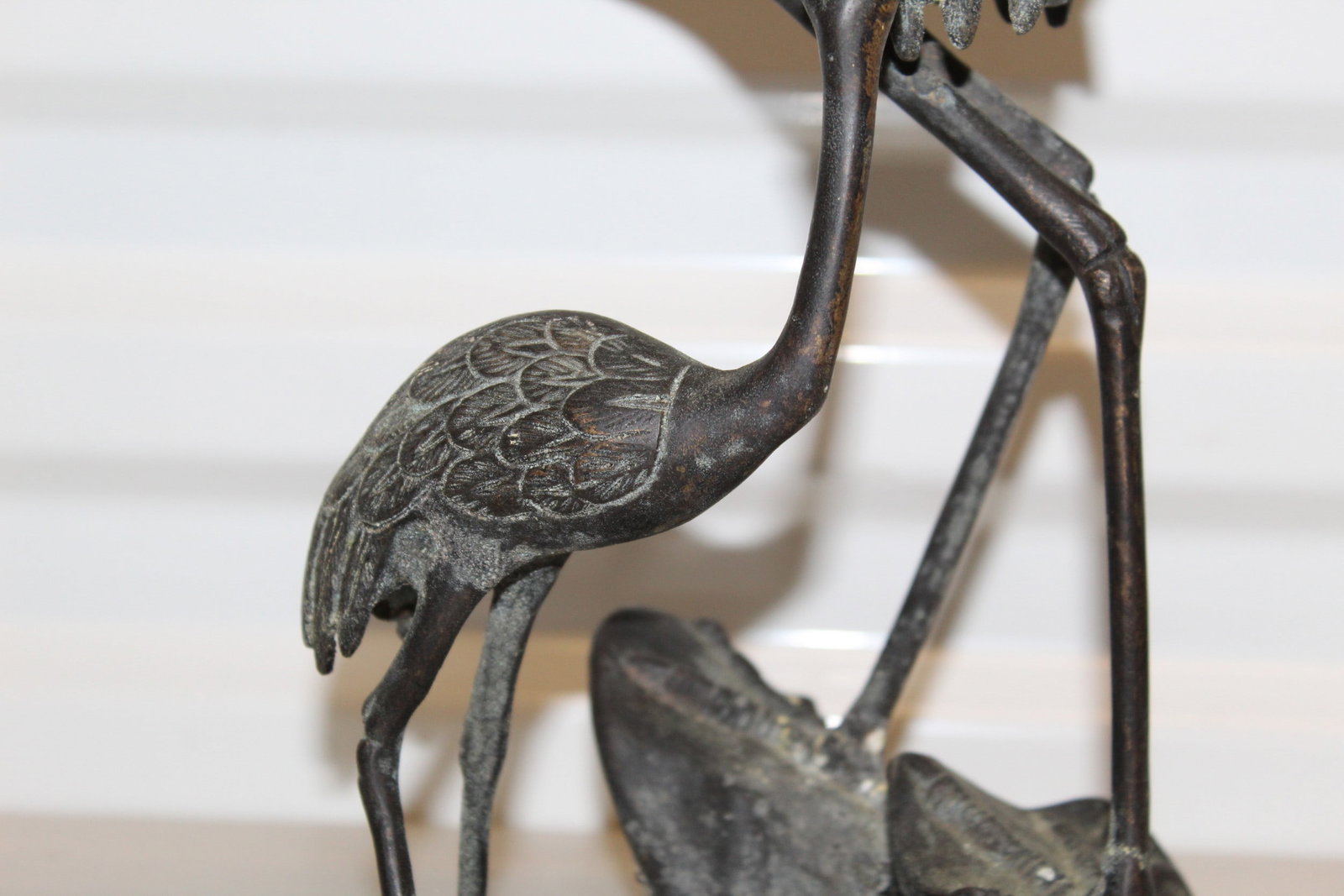 Bronze Cranes Statue - 3