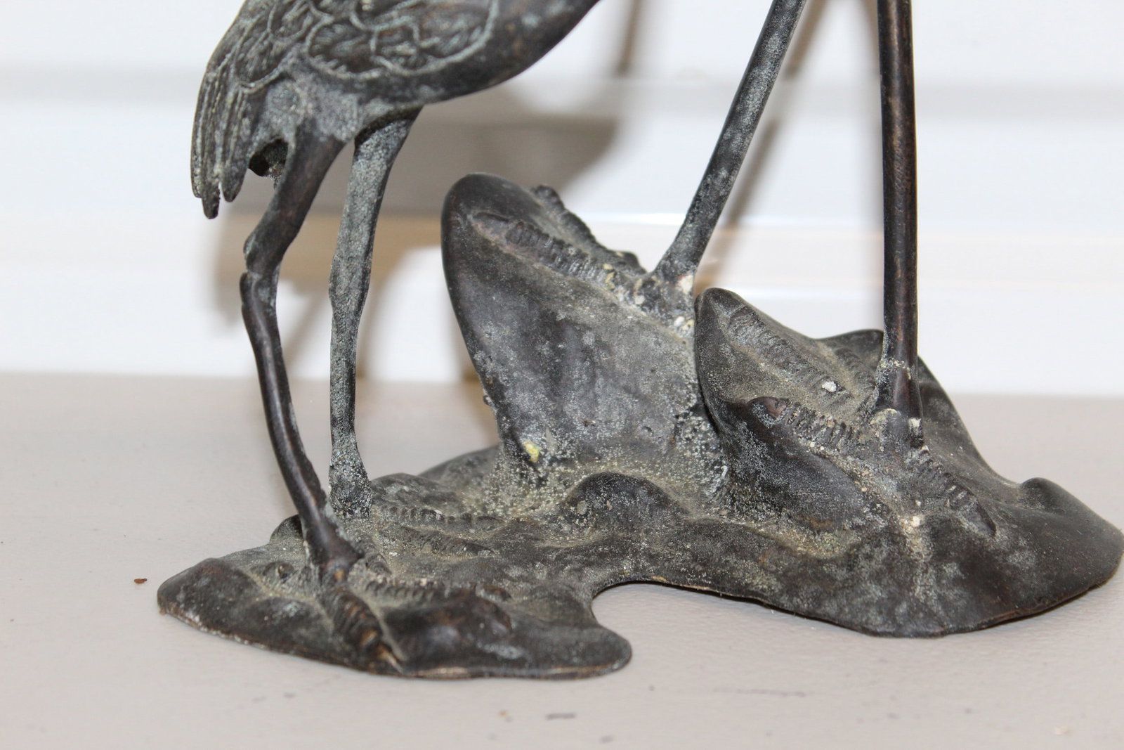Bronze Cranes Statue - 4