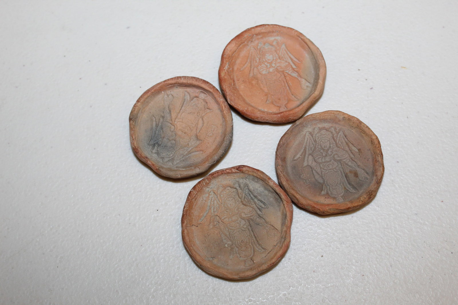 Four Chinese Clay Molds (1 of 4)
