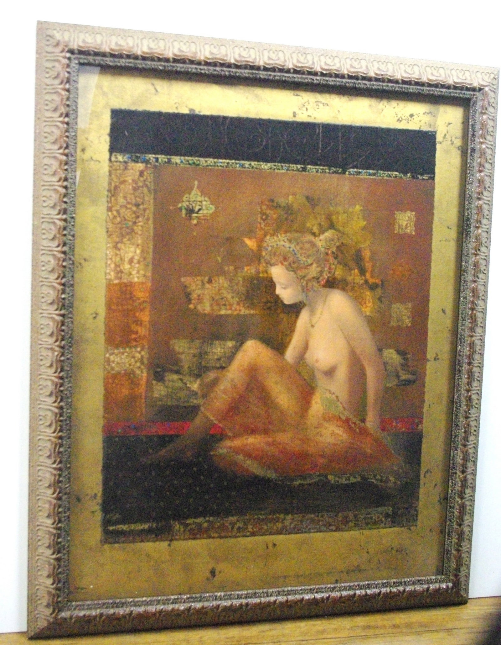 Csaba Markus "Innocenta" Hand Signed limited edition serigraph on paper (1 of 2)