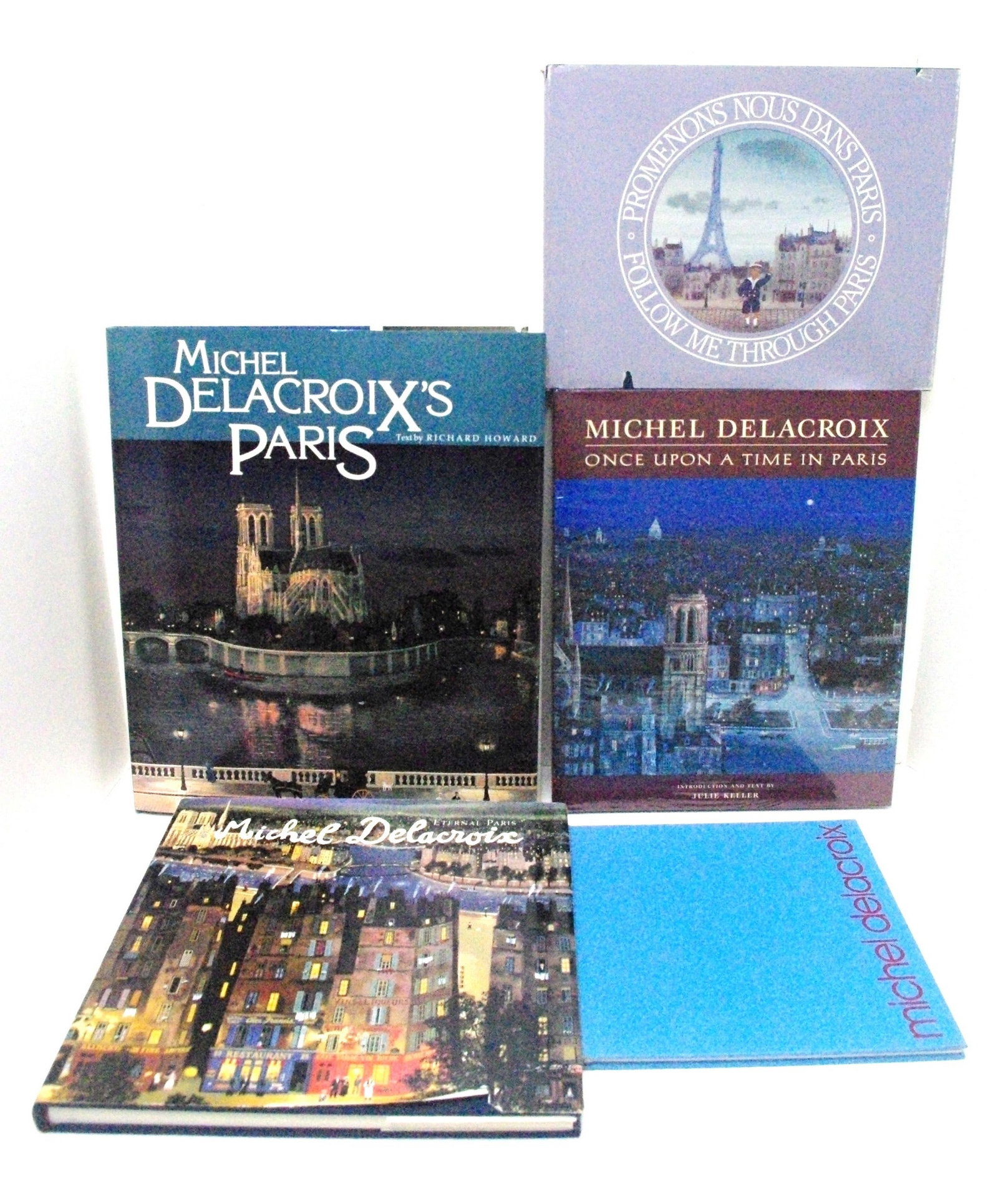 Lot of Five Used Michel Delacroix Art Books (1 of 1)