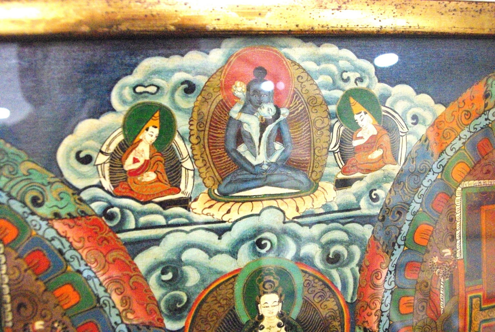 Framed Thangka - 4