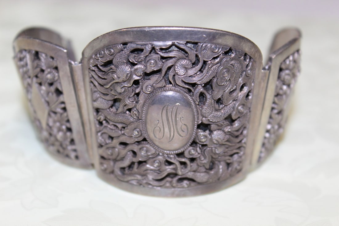 Chinese Silver Bracelet (1 of 5)