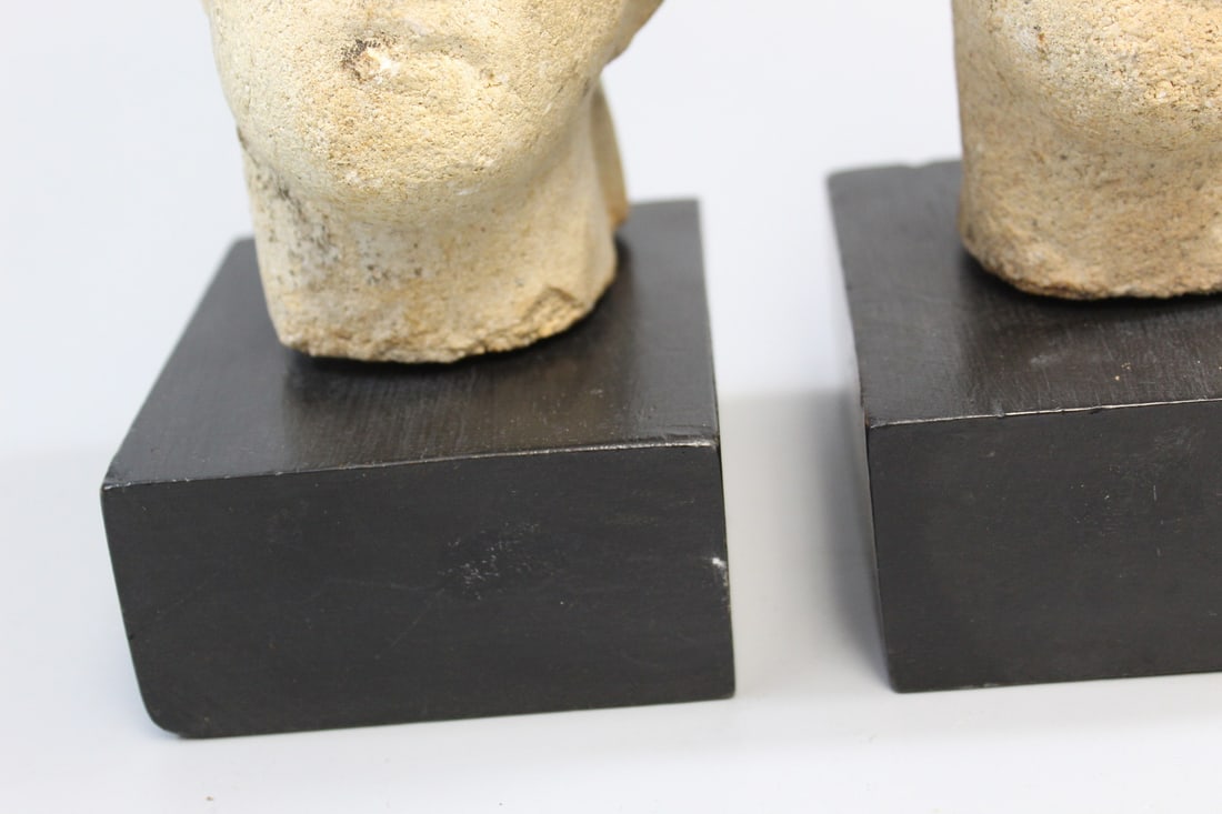 Two Stone Busts - 5