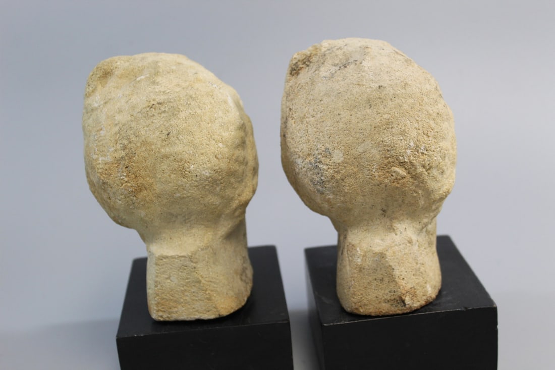 Two Stone Busts - 6