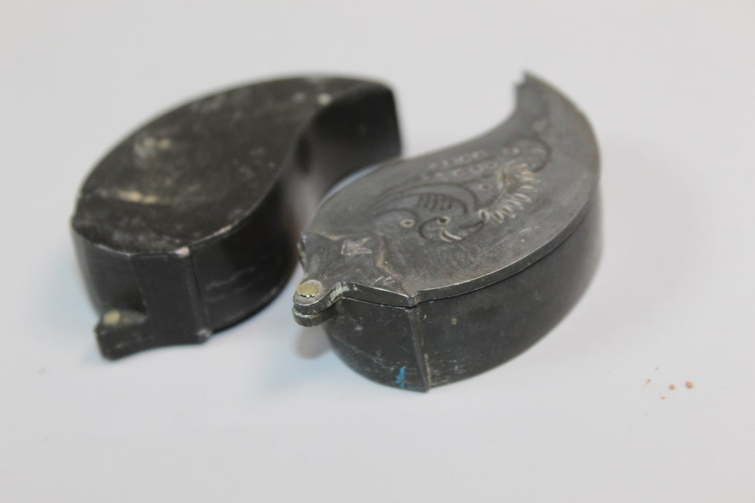 Two Antique Metal Small Boxes - 4