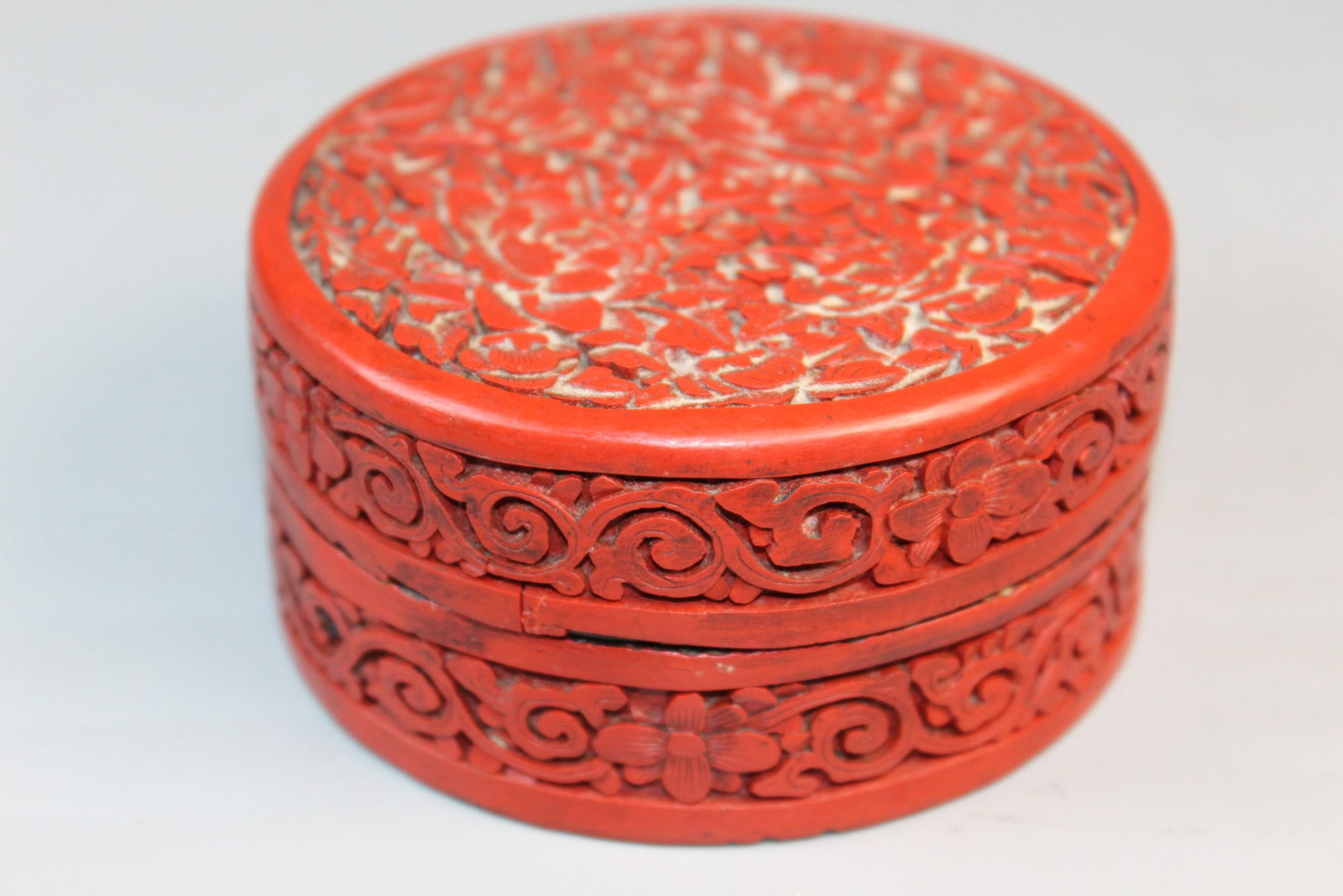 Chinese Cinnabar Box - 2