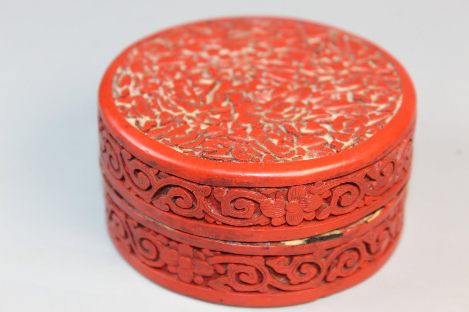 Chinese Cinnabar Box - 3