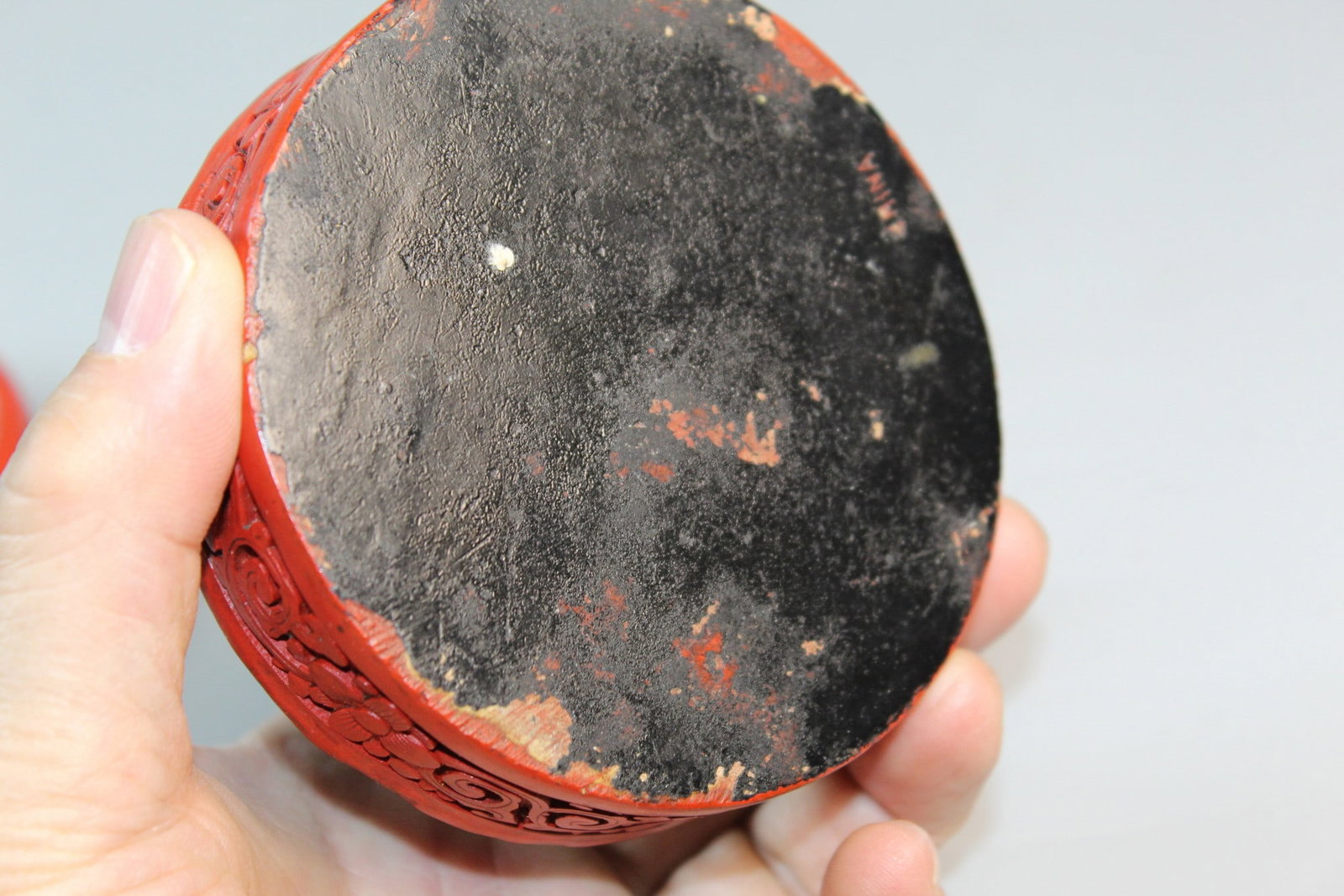 Chinese Cinnabar Box - 6