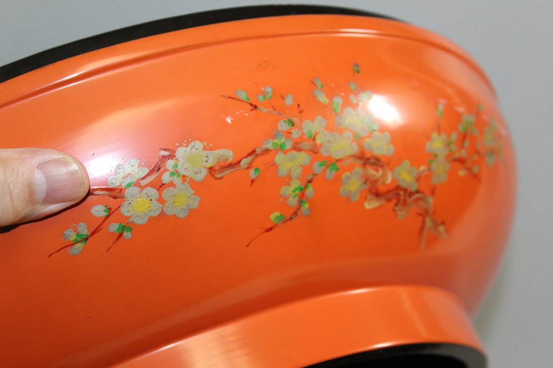 Large Chinese lacquer box - 8