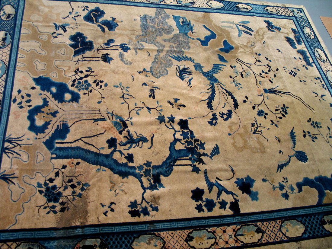 Antique Chinese Carpet. (1 of 5)