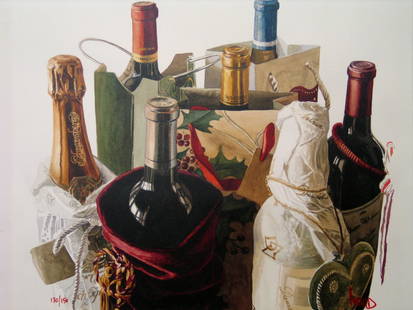 Gifted, by Thomas Arvid. Artist Signed Limited Edition: Gifted, by Thomas Arvid. Artist Signed Limited Edition Giclee on Paper. Paper size: 16.5 in x 18.5 in. With W/COA, numbered 130/150.