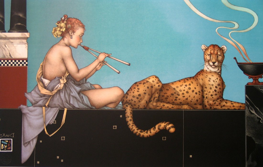 Dusk, by Michael Parkes. Artist signed Limited Edition (1 of 4)