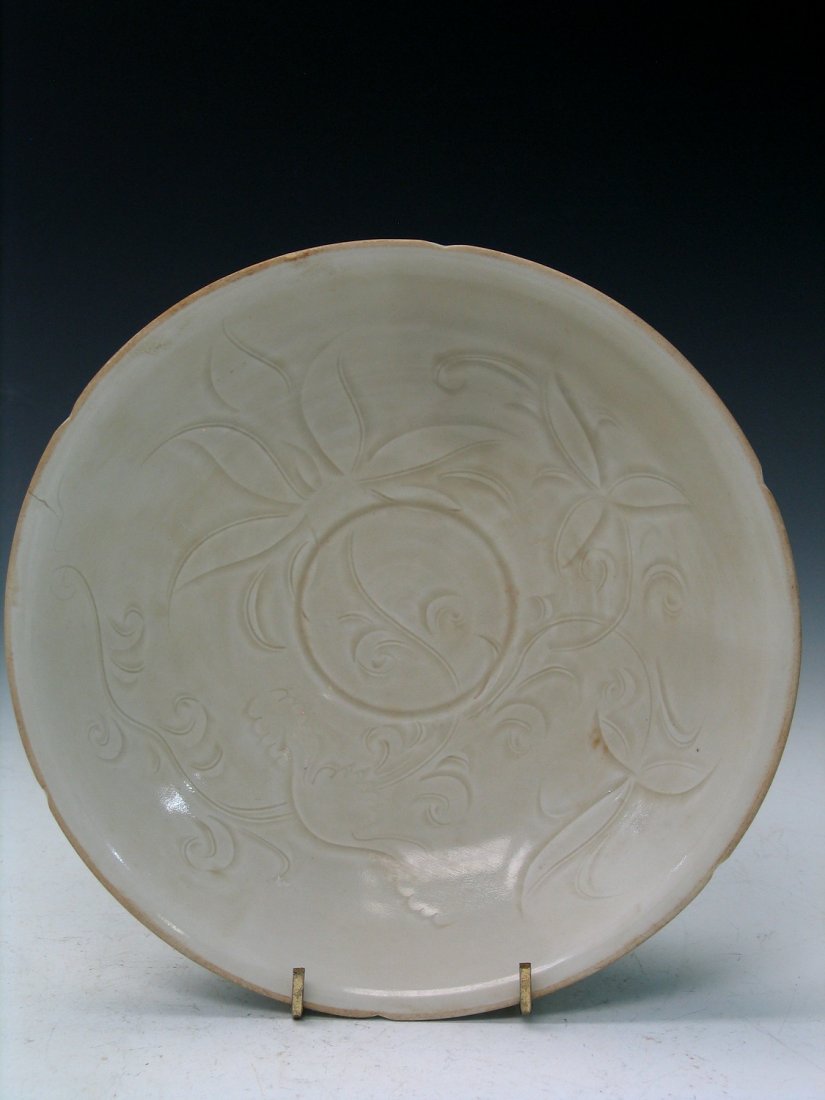 Chinese Ding Ware Porcelain Bowl. (1 of 2)