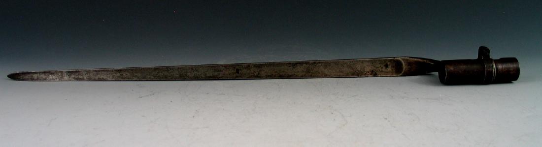 A bayonet: A bayonet. Length 53 cm.