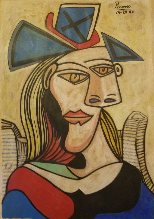 Pablo Picasso Spanish 1881 1973 Abstract Portrait Jan 01 2020