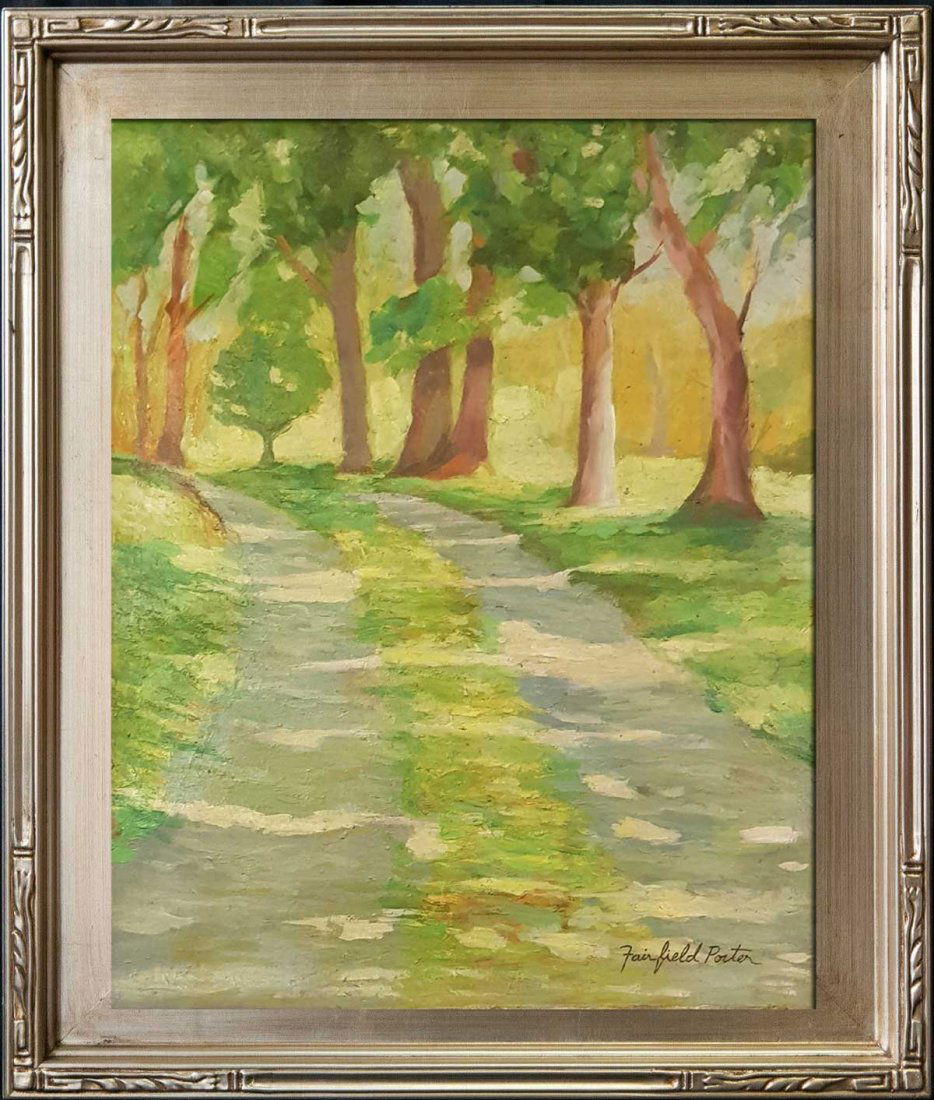 Fairfield Porter New York Artist Oil On Canvas (1 of 7)