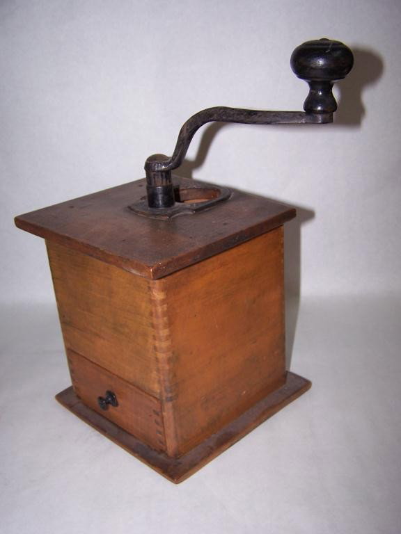 Early Coffee Grinder: 12h x 7w x 7d