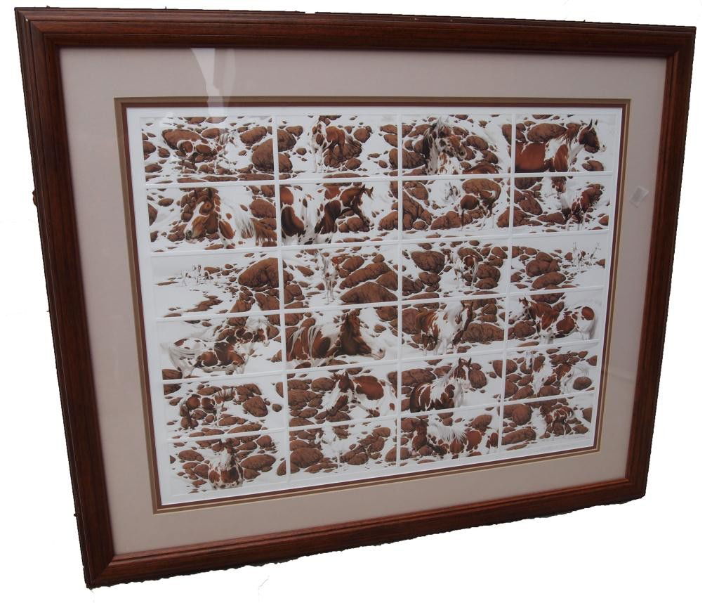 Bev Doolittle "Hide and Seek": Signed, c.1900 7372/25000 31"h x 37"w