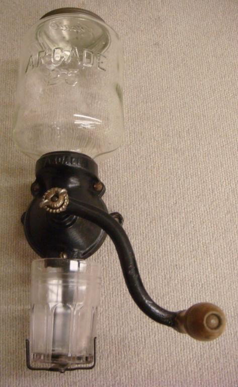 Arcade #25 Coffee Grinder: Good Condition 16"h