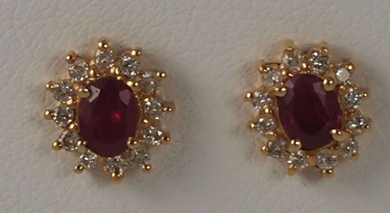 Ruby Earrings
