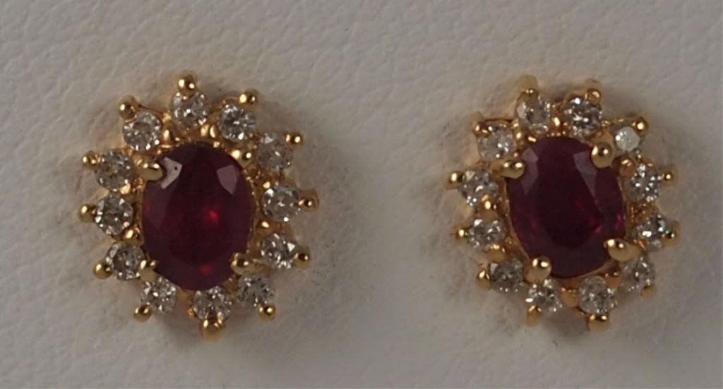 Ruby Earrings - 2