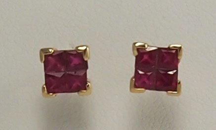 Ruby Earrings