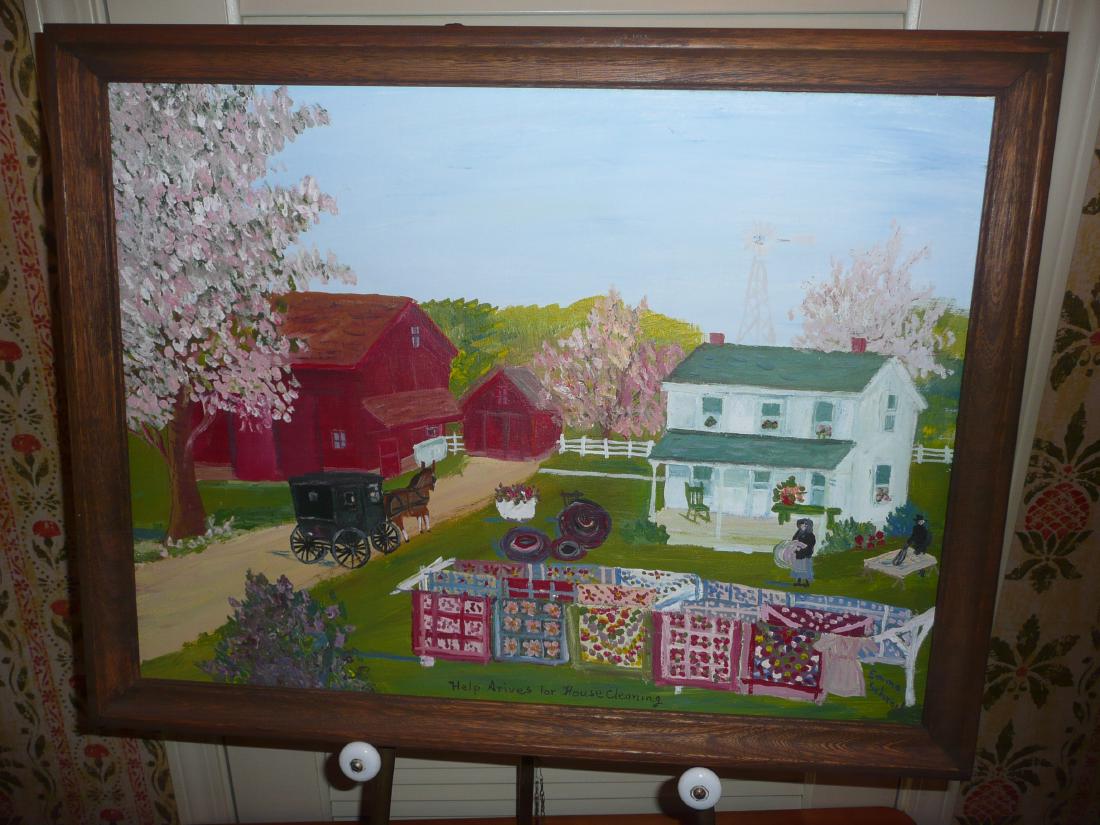 Help Arrives for House Cleaning (1 of 2)