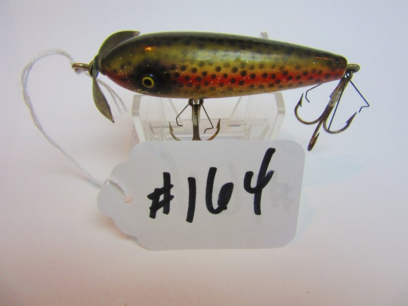 Paw Paw Fishing Lure: Minnow - Rainbow Trout All Lures are selling "AS IS, WHERE IS" Bid your judgement. All sales are Final.