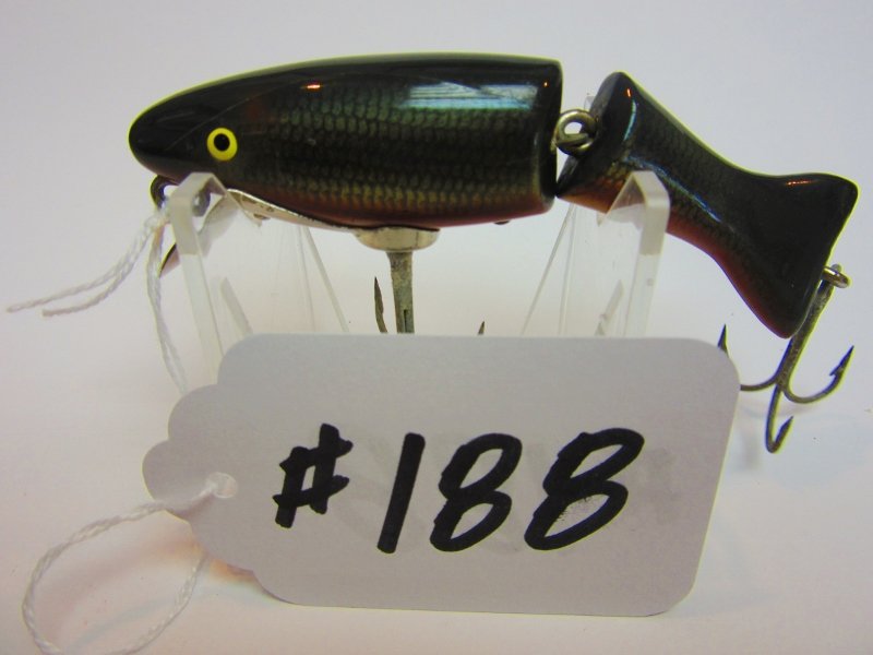 Paw Paw Fishing Lure: Small Jointed Chub 3-3/4" - Dace All Lures are selling "AS IS, WHERE IS" Bid your judgement. All sales are Final.