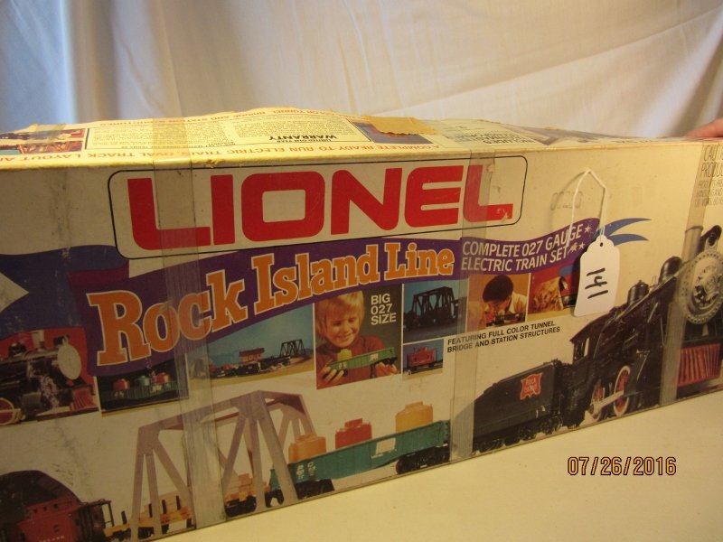 Lionel: Description: Rock Island Line Tendor Flat Cars Scale: O Scale Engine Number: Catergory: Toy Train Note: All Items Selling AS-IS. All Sales are Final. Bid Your Judgement