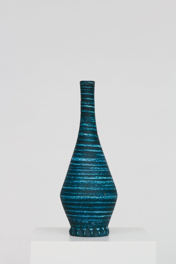 Accolay , Ceramic vase, circa 1960: Accolay ,Ceramic vase, circa 1960 Ceramic 16H x 6Dia inches / 40.6H x 15.2Dia cm