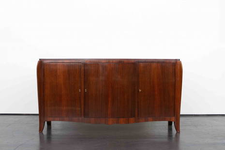 Maurice Jallot - Sideboard: Maurice Jallot - Sideboard, c. 1930. Wood. - 37.5 H x 70 W x 20.5 D Inches